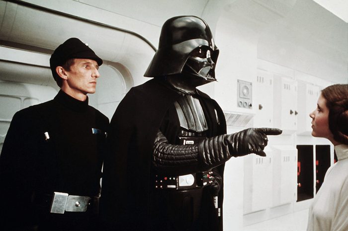 David Prowse, Carrie Fisher Star Wars Episode IV - A New Hope - 1977