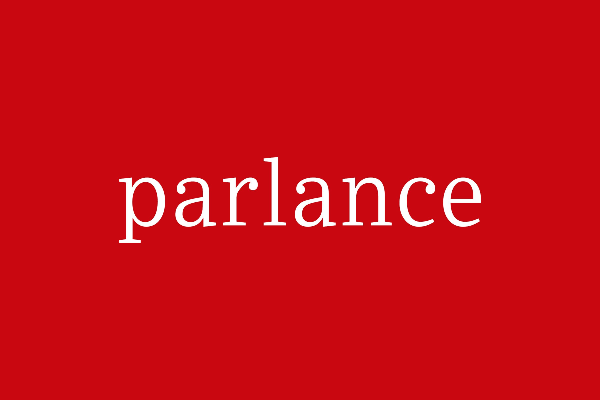 Fancy Word Parlance
