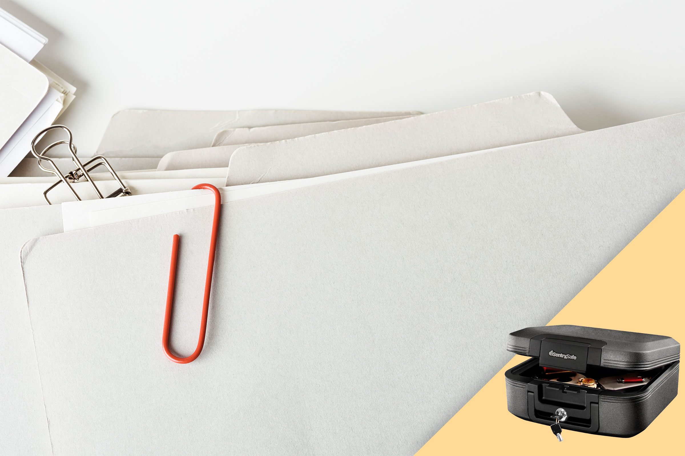 file folders; with suggested product