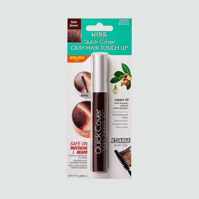 Cosmetic tube enhances hair color; displayed with 