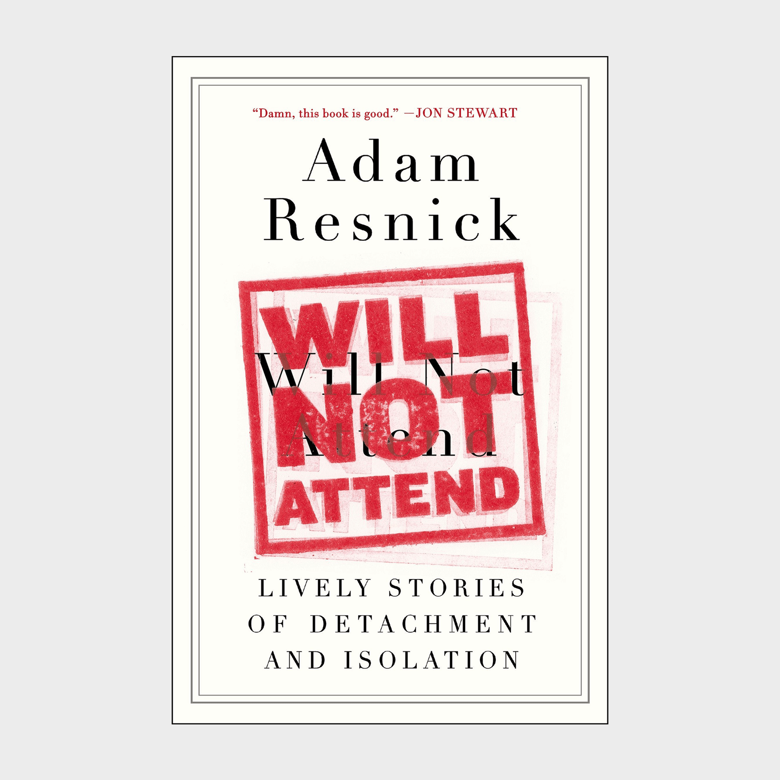 Will Not Attend Resnick Ecomm Via Amazon.com