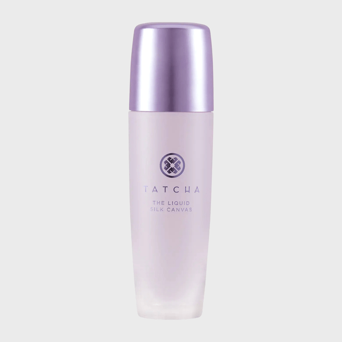 A tall, sleek bottle labeled 