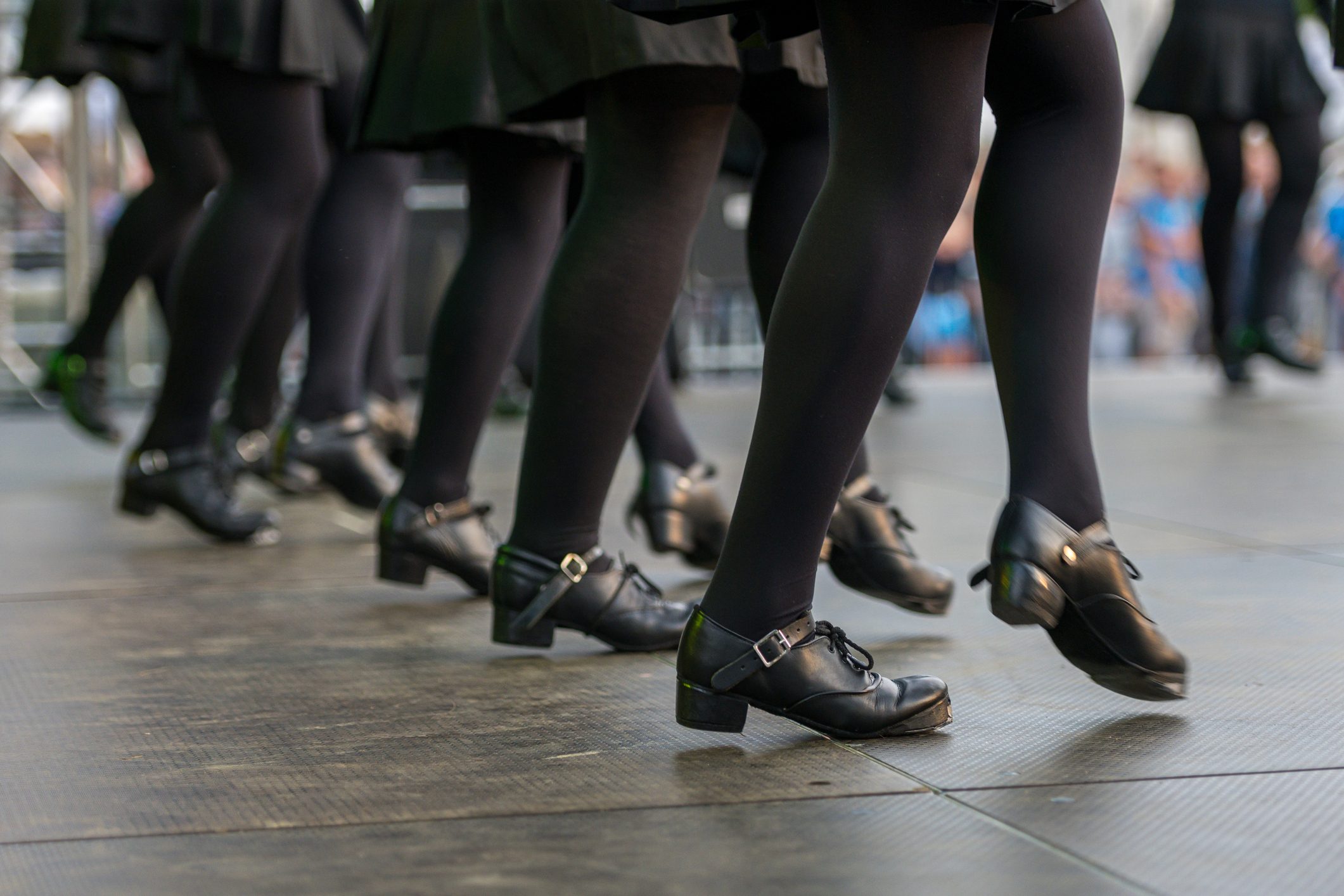 Irish folk dancer shoes