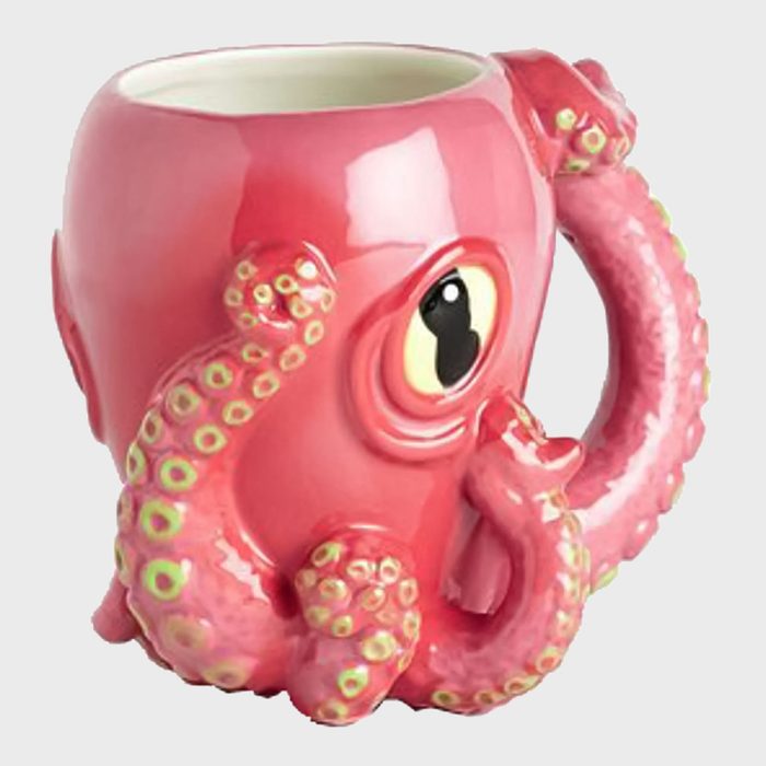 Pink Octopus Coffee Mug