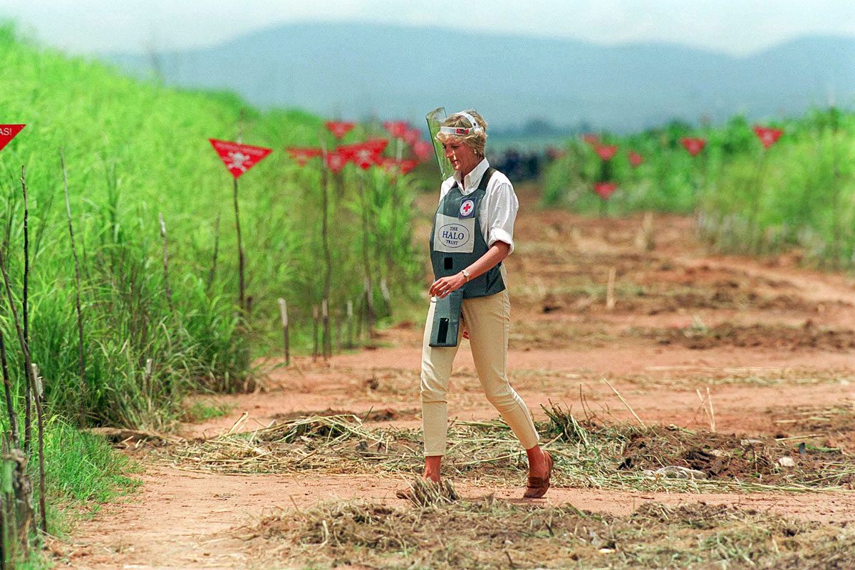 Princess Diana Minefield Walk