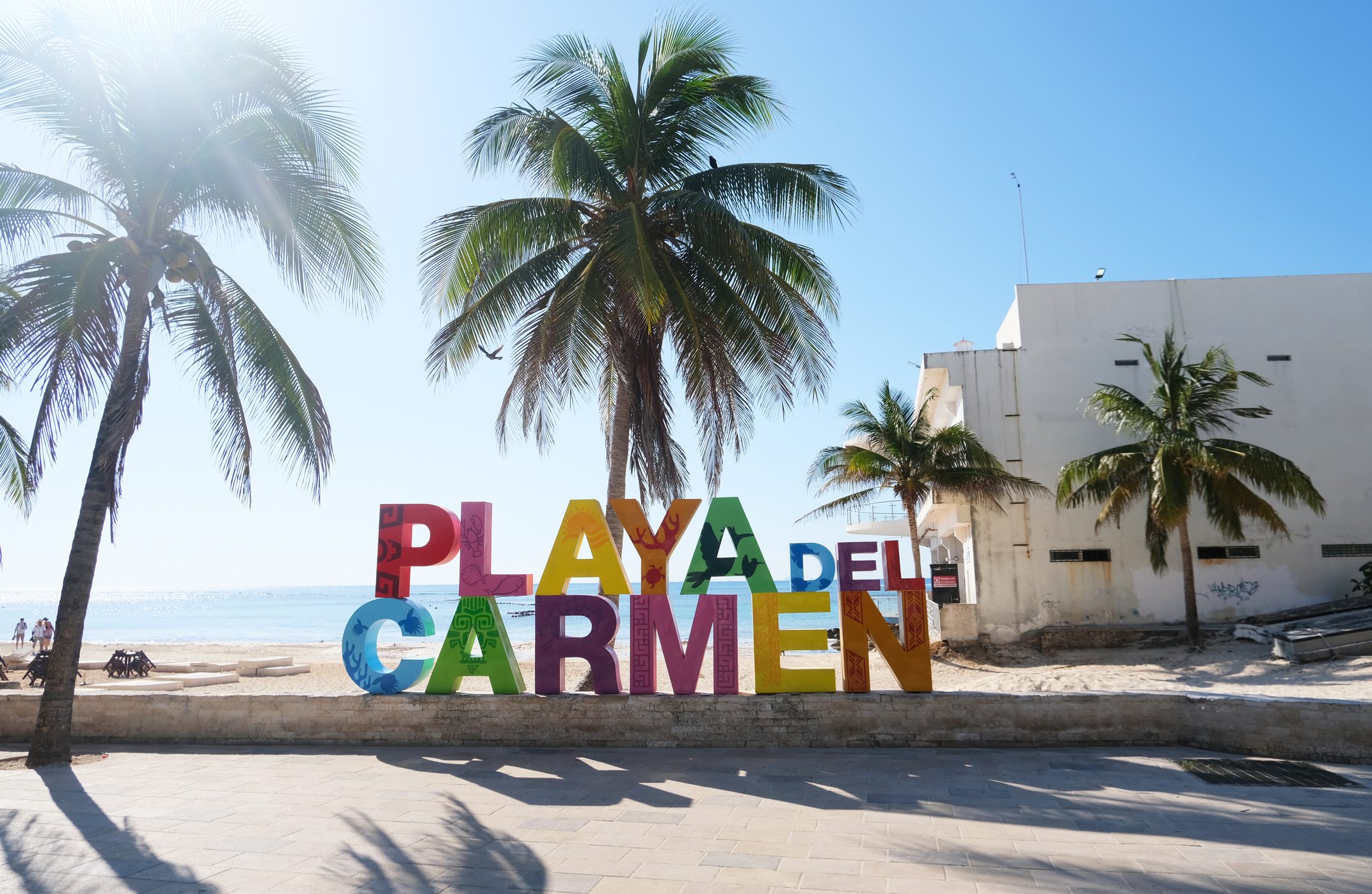 Playa del Carmen sign