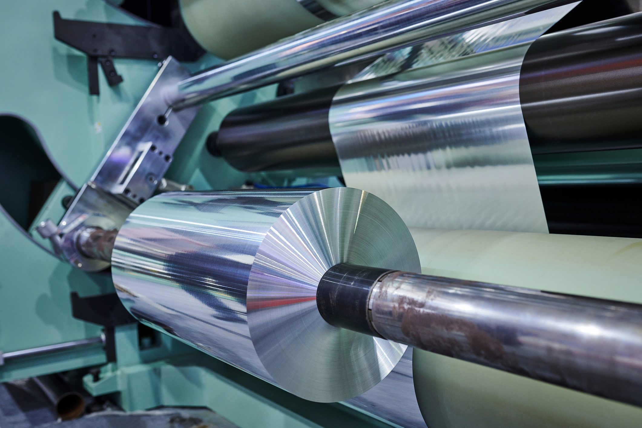 Aluminum Thin & Foil Roll at Automated Manufacturing Equipment