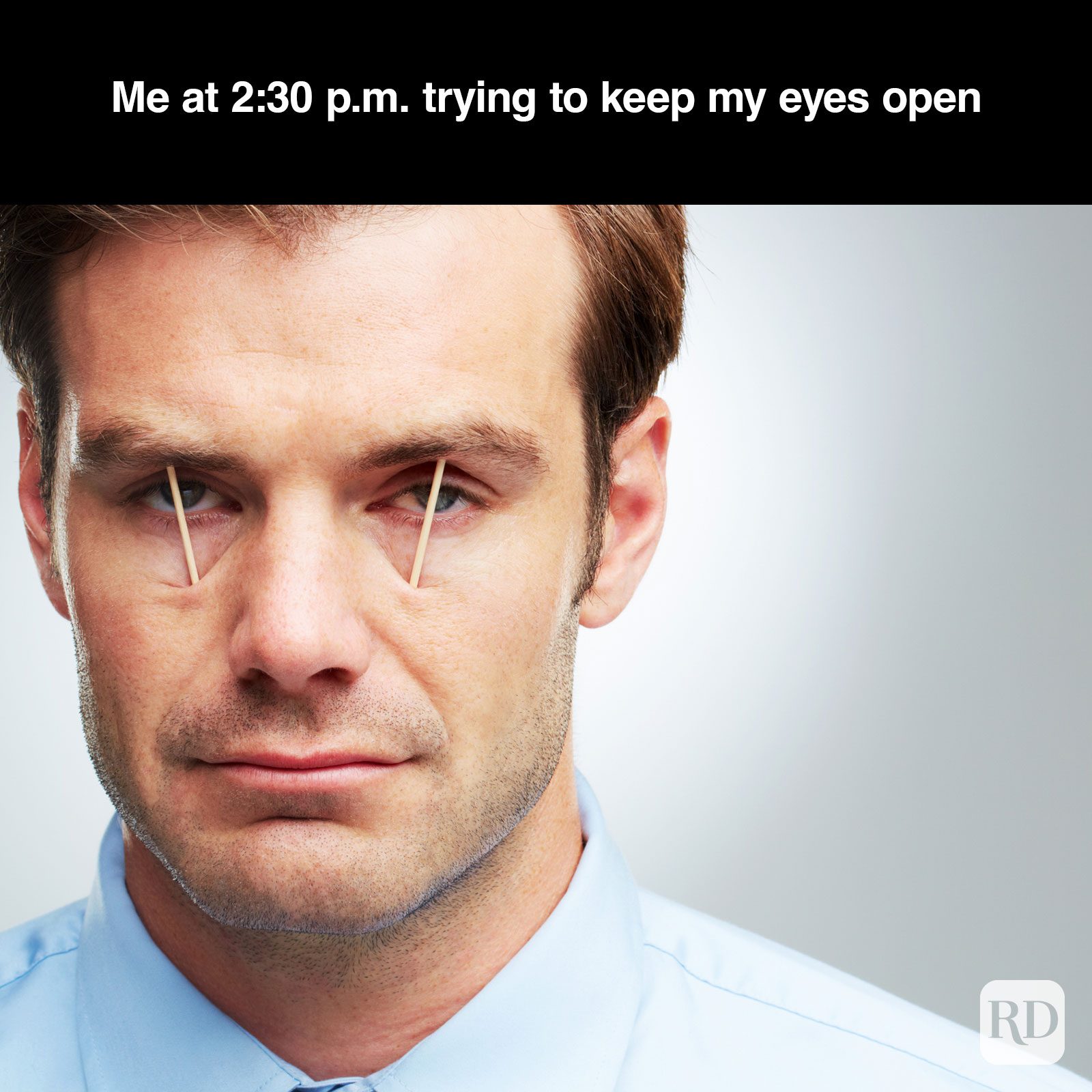 A meme about - The Afternoon Slump